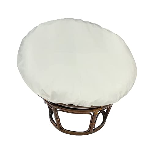 Papasan Chair Cushion Covers Only, Outdoor Indoor Cushion Waterproof Slipcover for Papasan Chair Cushion, Removable Zippered Papasan Cushion Cove