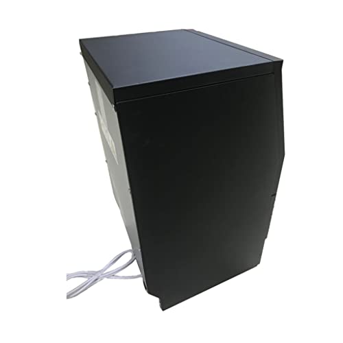 XIAOJUN 40KG/24H Ice Maker Commercial Ice Machine Household Ice Machine Tea Milk Shop Automatic Water Inlet (Color : A, Size : 345 * 339 * 602mm)