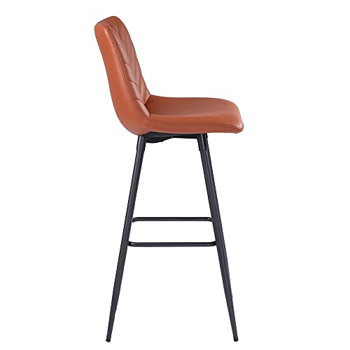PS Global Venice Barstool Luxurious Faux Leather Upholstery Elegant Barstool For Breakfast Bar, Counter, Kitchen and Home Barstool, Quality Mater