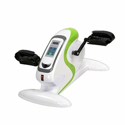 LUNEZY Motorized Rehabilitation Trainer Electric Pedal Bike Exerciser Fitness Exercise Bike for Hand Arm Knee Leg Mini Cycling Ideal for The Old