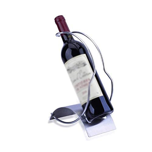 NEOCHY Stainless Steel Portable Wine Racks Single Bottle Storage Holder Kitchen Barwine Rack