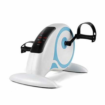 LUNEZY Rehabilitation Assisted Bicycle Electricl Bike Peda Trainer Fitness Exercise Bike for Hand Arm Knee Leg Mini Cycling Ideal for The Old Peo