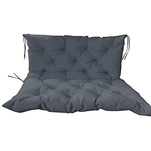 Indoor Outdoor Patio Garden Wicker Seat Bench Cushions Set Waterproof Anti UV 2 3 Seater Swing Backrest