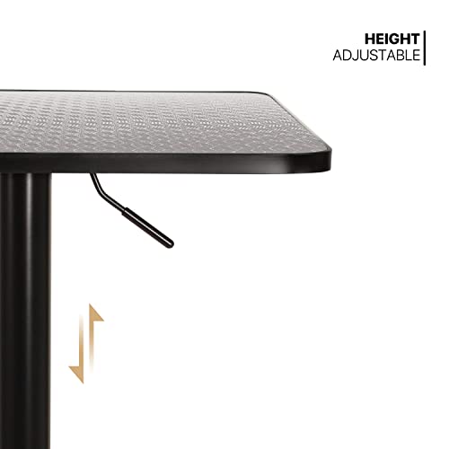 MoNiBloom bar-Tables, Metal, Silver