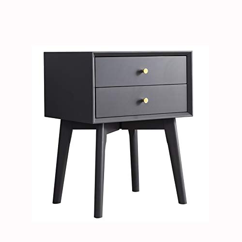 JYDQM All Solid Wood Bedside Table Simple Bedroom Locker,Mini Bedside Cabinet Small Apartment Creative Storage Cabinet