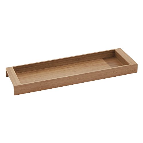 iDesign 86342 Formbu Eco Tank Top Tray, Bamboo