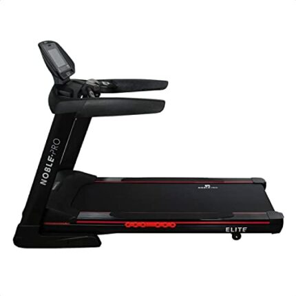 NoblePro - Elite E8i Treadmill - High Performance Treadmills For Home - Gym Equipment For Home - Running Machine With Bluetooth Connection - Blac