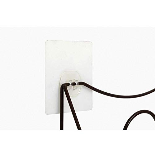 N/A Double Bathroom Towel Bar Stainless Steel Bath Towel Rack Contemporary Style Wall Mount (Color : Argento)