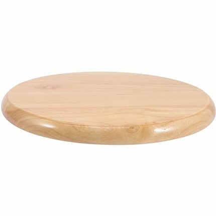 BESPORTBLE Wooden Bar Stool Seat Replacement Bar Stool Top Replacement Wood Seat Round Bar Stool Chair Seat Bar Stool Part Accessories for Repair