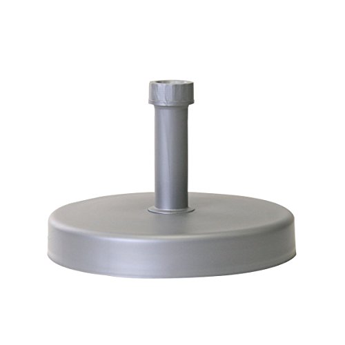 greemotion Fillable Umbrella Base - Plastic Umbrella Stand can be filled with approx. 20 l of Water or Sand - Parasol Base for Terrace, Balcony a
