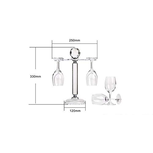 Fashion Creative Crystal Fashion Creative Wine Glass Rack Upside Down Creative Cylindrical Crystal Fashion Creative Wine Glass Rack Restaurant Ho