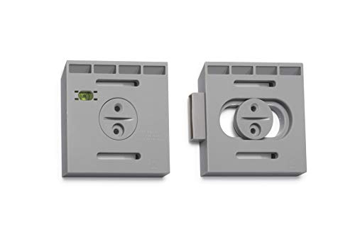 Croydex Devoke Rectangular Double Layer Mirror with Shelves and Hang N Lock Fitting System,White, 700 x 500 x 120mm