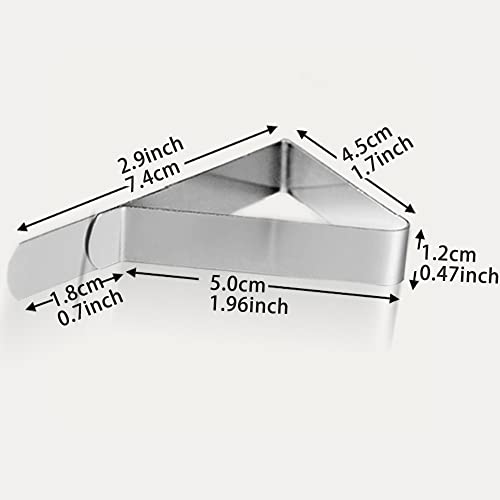 DDUP Table cloth clips 12 Pcs Tablecloth Clips - Heavy Duty Picnic Table Clips, Stainless Steel Table Cloth Cover Clamps, Table Cloth Holders Ide