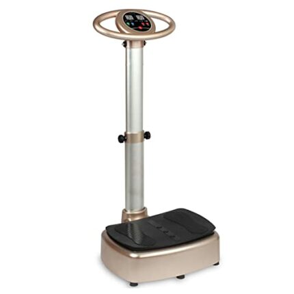 PEIXEN Adjustable Vibration Platform, Vibration Plate Exercise Machine With Handrails, Whole Body Shaking Exercise Machine For Bedroom, Living Ro