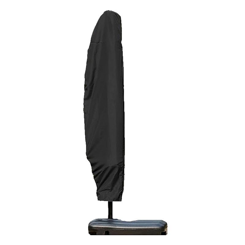 haqiu line Cantilever Parasol Cover Waterproof - Parasol Cantilever Cover Large Patio Umbrella Cover 265CM(50 * 70 * 40CM) (Cantilever 265x40/70/