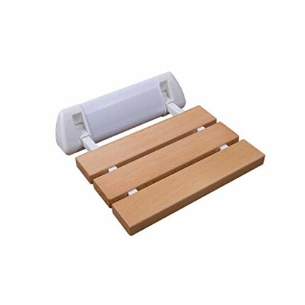 Bath Stools,Bathroom Shower Stool Panel Folding Wall Chair Changing Shoes Wall Stool Bath Stool