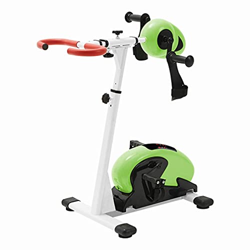 LUNEZY Electronic Physical Therapy Rehab Bicycle, Adjustable Stroke Rehabilitation Pedal Exerciser, Adjustable Resistance Arm & Leg Indoor Fitnes