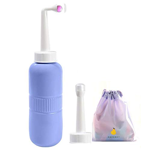 Momwasher Postpartum Care Bottle Portable Bidet Sprayer Bottle, Shattaf Mom Washer 2 in 1 Travel Handheld Personal Hygiene Bidet Upside Down Sque