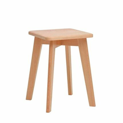 LUKEO Wooden Bench-Table Set With And Cushioned Stool, Dressing Table Set WithDrawers, Removable Organizer For Bedroom