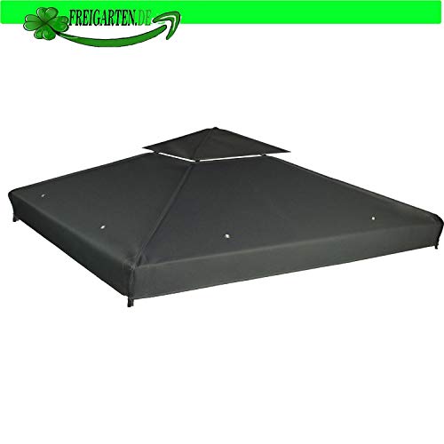 freigarten.de - Replacement Roof for Gazebo 3 x 3 m Waterproof Panama PVC Soft 370 g/m² Extra Strong Model 1
