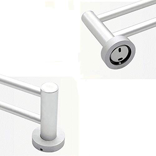 N/A Towel Rack-Bathroom Double Towel Bar Stainless Steel Bath Towel Rack Holder Wall Mount Bathroom Anti-corrosion Anti Fouling Towel Bar