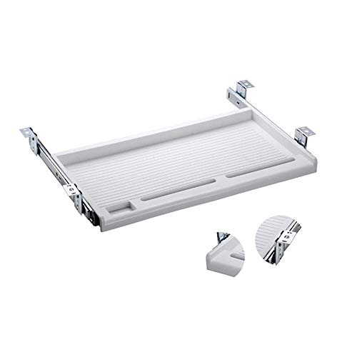 Under Desk Keyboard Tray Rack Drawers Slide Platforms or Home Office
