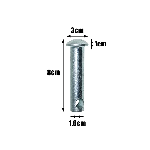 Silver Hammock Pin Plugs Heavy Duty Hammock Chair Hanging Kits Hanging Chair Accessories for Hanging Basket Chairs and Porch Swings