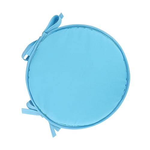 JIOJIO Round Bistro Seat Cushions with ties Outdoor Bistro Chair Cushion Round Bar Stool Cushion 15 (grey 3209)