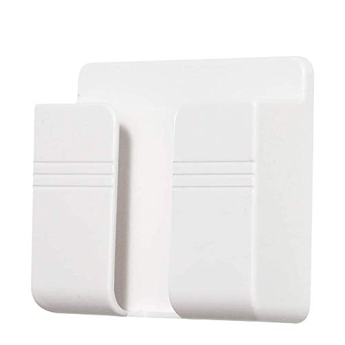 Phone Holder Wall Mounted BracketCradle Control Storage Box for Bedroom Kitchen Bathroom Office