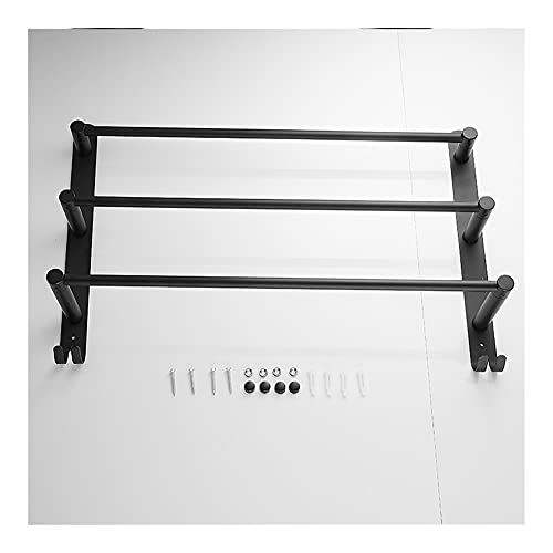 HIGOH Towel Racks, Towel Rail for Bathroom,Stainless Steel Hand Towel Holder,Bathroom Wall Mounted Towel Holder,Screw Free Installation Towel Bar