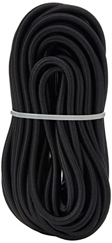 Lafuma Elastic Cord 8m, Black & LFM2322 Elastic Laces Ideal for RSX and RSXA - White (Set of 4)
