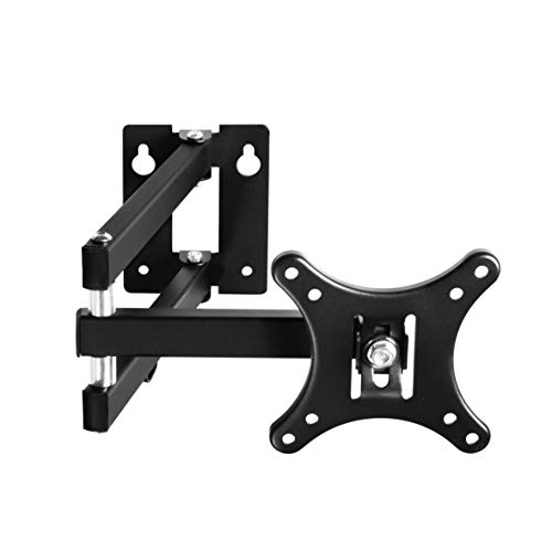 Polarduck Tilt & Swivel TV Wall Bracket Mount for 13-30 Inch, Articulating arm VESA Compatible LED LCD Monitor Plasma Screen, VESA Max 100 x 100,