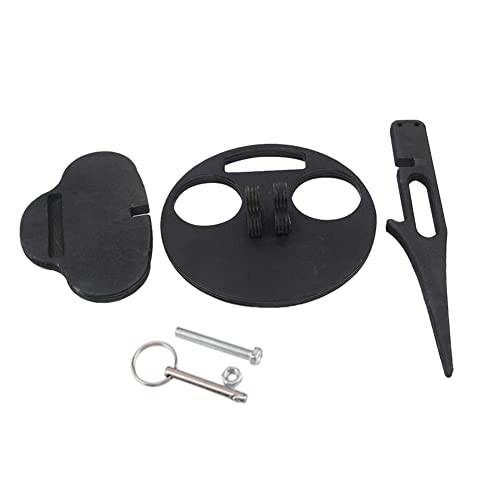 Fiacvrs Portable Wine Table, Wooden Folding Wine Racks, Snack Tray with Wine Glasses Holder, Wine Glass Rack for Picnic Outdoor, Camping, Beach(B