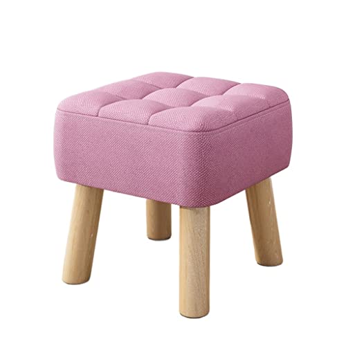LUKEO Small Stool, Household Soft Bag, Low Stool Cushion, Foot Stool, Sofa Stool, Living Room, Coffee Table, Home (Color : 3-pack, Size : Talla �