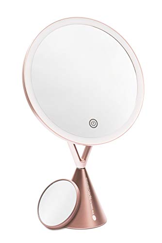 Rio HD Illuminated Makeup Mirror with 1X and 5X Magnification