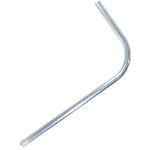 3' Foot Aerial L Shaped Pole/Mast - Fascia/Loft/Wall Stand-Off Mounting TV DAB - Loops