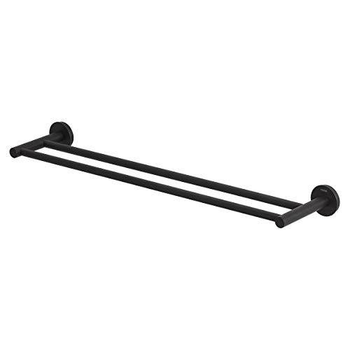 Tiger Urban Towel Rail Double, Black, 60 x 5x12 cm