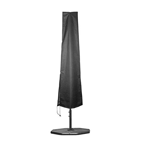 Parasol Cover Large Patio Cantilever Umbrella Cover Outdoor Garden Parasol Cover with Zip and Drawstring Waterproof Oxford Fabric for 9ft to 11ft