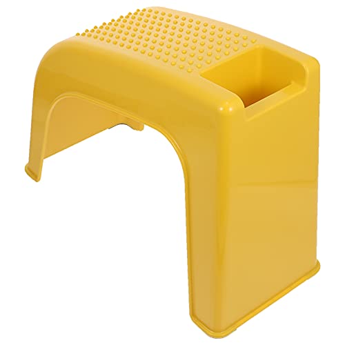 minkissy Bath Products Foot Rest Pedicure Foot Support Shoes Wipping Holder Shower Foot Stool Bathroom Stool Anti Step Stool for Pedicure Salon S