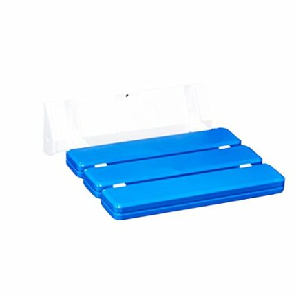 Bath Stools,Shower Stool Abs Non-Slip Bathroom Bath Chair Wall-Mounted Folding Stool Elderly/Pregnant Women/Disabled Change Shoes Stool Bathing S