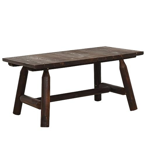 vidaXL Garden Lounge Set 4 Piece, Table and Chairs for Patio Terrace, Outdoor Lounge Set for Leisure Time, Coffee Table, Solid Wood Spruce