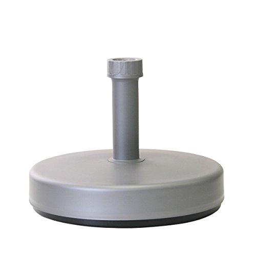 greemotion Fillable Umbrella Base - Plastic Umbrella Stand can be filled with approx. 20 l of Water or Sand - Parasol Base for Terrace, Balcony a