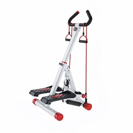 N/A Multifunctional Handrail Stepper Fitness Stepping Machine with Armrest Handrail Treadmill Hydraulic Climbing Machine