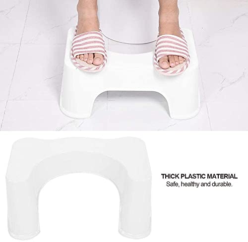 SASHTECH Squatting Toilet Stool Non-Slip Bathroom Step Up Stool Relieves Constipation, Bloating | Aligns the Colon for Faster and Easier Relief