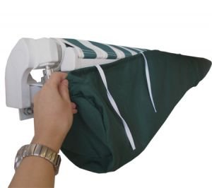 3m Awning Rain Cover - Plain Green