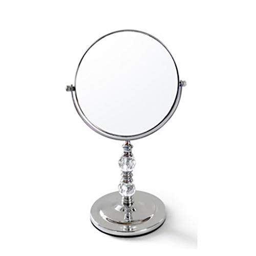 LIUZH Vanity ,Multi-angle Rotating Desktop Wall-Mounted Makeup for Bedroom Bathroom Home Shower ( Size : 33CM )