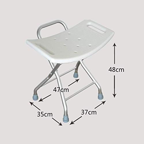 Bath Stools,Folding Bathroom Stool Bathtub Chair Elderly Pregnant Women Non-Slip Shower Chair Home Bath Stool
