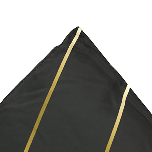 Gardenwize - Pack of 2 Outdoor Scatter Cushions, Garden Furniture Cushions - Covers & Pillows (Gold Palm)