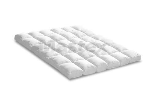 matress topper small double (122X190cm) Micro Fibre Box Sticthed 5cm Thick Supersoft Heavy Fill Hotel Quality Microlite Elasticated Corner Straps