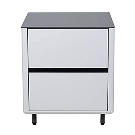 Nightstand With 2 Drawers Bedside Table Simple Style Bedside Cabinet Sturdy Load-bearing Living Room Bedside Dresser